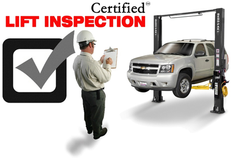 BendPak Car Hoist Inspection Program